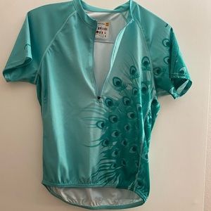 Teal cycling Jersey